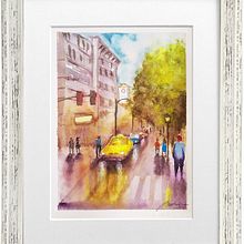 My project in Urban Landscapes in Watercolor course. Un progetto di Pittura ad acquerello di Jolanta Putniņa - 22.08.2020