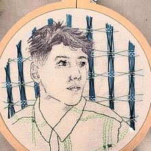 Mi Proyecto del curso: Creación de retratos bordados. Un projet de Broderie de Melina Foglino - 22.08.2020