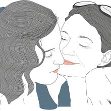 El beso. Un proyecto de Dibujo digital de Helga Montalván - 23.08.2020