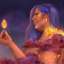 Mi Proyecto del curso: Retratos digitales de fantasía con Photoshop. Un proyecto de Ilustración tradicional de daniela_bonal - 23.08.2020