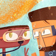 Principia KIDS. Un proyecto de Diseño editorial, Ilustración tradicional, Ilustración digital e Ilustración infantil de Cris Tamay - 06.08.2020