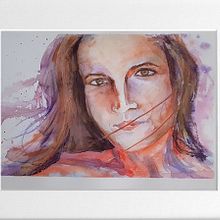 My project in Artistic Portrait with Watercolors course. Un progetto di Pittura ad acquerello di Jolanta Putniņa - 23.08.2020
