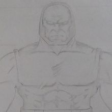 anatomía de un superhéroe : Darkseid . Arts, and Crafts project by Doug Cantuña - 08.25.2020