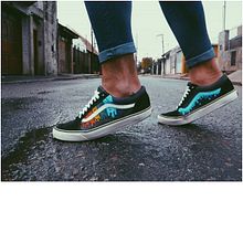 Mi Proyecto del curso: Restauración y personalización de sneakers. Projekt z dziedziny Sztuka miejska użytkownika Nacho Castillo - 26.08.2020
