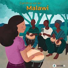 Carolina vai ao Malawi // book. Digital Illustration, and Children's Illustration project by Eva Uviedo - 04.10.2020