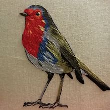 Mi Proyecto del curso: Pintar con hilo: técnicas de ilustración textil. Embroider project by Nataly Rojas - 08.24.2020