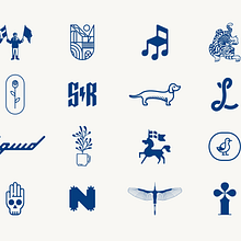 Logos & Icons Vol.1. Br, ing e Identidade, e Design de logotipo projeto de Ramon Bosch - 24.08.2020