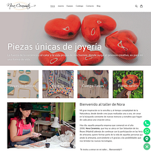 Mi Proyecto del curso: Creación de una tienda online con Shopify - Nora Ceramista. Un proyecto de Cerámica, Desarrollo Web, Diseño digital y e-commerce de Sara Madrigal Abaroa - 24.08.2020