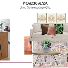 Mi Proyecto del curso: Moodboard de Living pequeño . Decoration project by Roxana Viloria - 08.24.2020