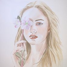 Mi Proyecto del curso: Retrato en acuarela a partir de una fotografía.  project by Lola - 08.24.2020