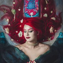 De Kleine Zeemeermin - Darkside boeken. Een project van Fotografie van Desiree Baptista - 24.08.2020