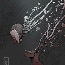 MIND II. Sketching, Drawing, Digital Drawing, Traditional illustration, and Digital Illustration project by Mario Carrascal - 08.24.2020