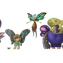 Mi Proyecto del curso: Fábrica de personajes ilustrados. Un proyecto de Diseño de personajes de miguel_kano_arts - 24.08.2020