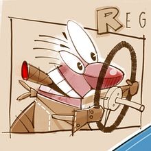 Monsieur B's Fantastique Automobiles. Character Design project by Brad Boyce - 08.25.2020