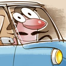 Monsieur B's Fantastique Automobiles. Character Design project by Brad Boyce - 08.25.2020
