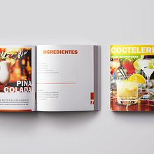 Coctelería Menú de bebidas. Un progetto di Design editoriale di Arturo Villafaña - 26.08.2020