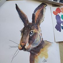 Mi Proyecto del curso: Técnicas experimentales de acuarela para principiantes . Watercolor Painting project by Angela Martin - 08.25.2020