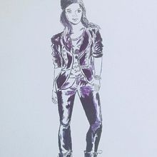 Entintado. Drawing project by Ramiro Ríos López - 08.25.2020