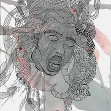 Releitura Medusa. Pencil Drawing, and Artistic Drawing project by Luis Moraes Tavares - 08.25.2020