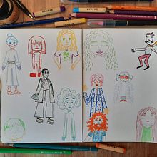 Mi Proyecto del curso: Técnicas de ilustración para desbloquear tu creatividad. Un proyecto de Ilustración tradicional de maite.lop.itu - 25.08.2020