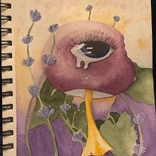 My project in Negative Watercolor Painting for Botanical Illustration course. Un progetto di Pittura ad acquerello di reikikomori - 26.08.2020