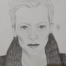 Meu projeto do curso: Retrato realista com lápis grafite. Pencil Drawing project by Márcia Pacheco - 08.25.2020