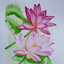 Mi proyecto: 'ésta es mi flor de loto'. Un progetto di Belle arti di silvia_alconchel - 29.09.2020