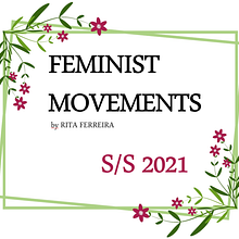 Feminist Movements Collection S/S 2021 . % anaferreirafep tarafından hazırlanan Moda Tasarımı projesi - 08.26.2020