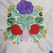 Uma grande aventura: Técnica de bordado com o ponto atrás. Bordado projeto de Marta Bagnath Salvador - 26.08.2020