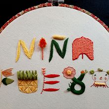Mi Proyecto del curso: Introducción al bordado en relieve Ein Projekt aus dem Bereich Stickerei von andreaobu - 16.09.2020