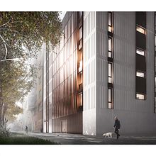 Residential project, Karlstad.. Architectural Illustration project by Hanna Wernersson - 08.26.2020