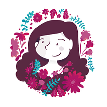 Ericka - My project in Illustrated portraits with botanical elements course. Traditional illustration project by quirozg.ericka - 08.27.2020