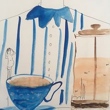 The Little Mermaid. Projekt z dziedziny Trad, c i jna ilustracja użytkownika annaclaudia_draws - 27.08.2020