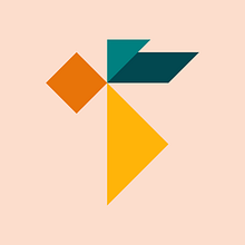 Tangram Numbers. Graphic Design, T, and pograph project by Cristina Gómez Matamala - 08.27.2020