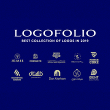Logofolio 2019. Projekt z dziedziny Br, ing i ident, fikacja wizualna, Projektowanie logot, pów, T, pografia i UX / UI użytkownika Mahmoud Tarkhan - 27.08.2020