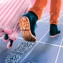 Traveling in the new normal. Projekt z dziedziny Ilustracja c i frowa użytkownika Ani Cortés - 27.08.2020