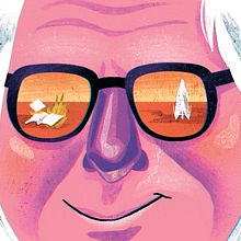 Ray Bradbury. Un proyecto de Ilustración digital de Ani Cortés - 27.08.2020