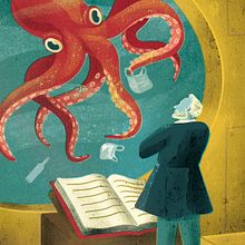Jules Verne today. Un proyecto de Ilustración digital de Ani Cortés - 27.08.2020