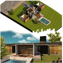 Mi Proyecto del curso: Ilustración digital de proyectos arquitectónicos . % Missael Flores tarafından hazırlanan Dijital Mimarlık projesi - 08.31.2020