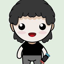 Autoretrato Kawaii. Digital Illustration project by Edwin Manuel - 08.28.2020