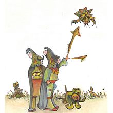 Mi Proyecto: Fábrica de personajes ilustrados. Comic projeto de Lilia Morales Mori - 28.08.2020