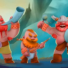 Mi Proyecto del curso: Fábrica de personajes ilustrados. Character Design, Traditional illustration, Digital Illustration, Children's Illustration, and Narrative project by Carlos Casillas - 08.24.2020