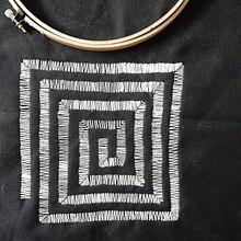 Bordado en proceso. Un projet de Broderie de Francisca Corvera - 28.08.2020