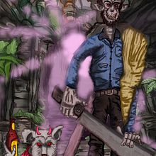 JUAN MACHETE!, PROYECTO DE ILUSTRACIÓN. Ein Projekt aus dem Bereich Traditionelle Illustration von Sebastian Vega - 28.08.2020