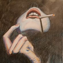 Mi Proyecto del curso: Retrato creativo en claroscuro con lápiz. Un progetto di Arte concettuale di mago_oro - 29.08.2020