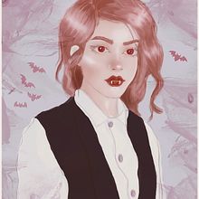 Vampire Project. Un proyecto de Dibujo digital de dayara_eich - 29.08.2020