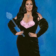 Retrato de Michelle Visage. Digital Painting project by j41me_86 - 08.29.2020