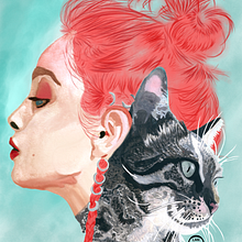 Proyecto Ana Santos. Portrait Drawing project by anna alcoverro - 08.29.2020