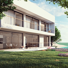 Vivienda unifamiliar en Oropesa. Un proyecto de 3D, Arquitectura, Arquitectura interior, Decoración de interiores, Diseño de interiores, Infografía, Interiorismo y Modelado 3D de Salva Moret Colomer - 29.08.2010