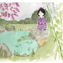 Mi Proyecto del curso: Ilustración en acuarela con influencia japonesa. Un proyecto de Ilustración tradicional e Ilustración infantil de Belén Aula Carmona - 29.08.2020